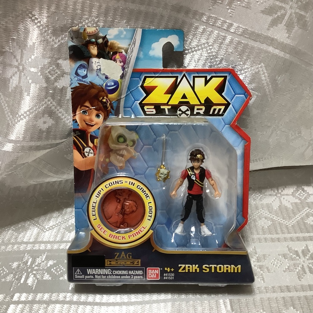 Zack Storm Action Figure Connected Play Mobile Game 2017 Netflix